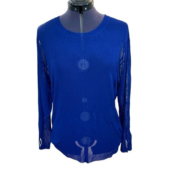 2for30💥‼️One Teaspoon Amity LS Sweater Cobalt S - Picture 9 of 15